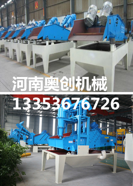 奧創(chuàng)細(xì)砂回收機展示