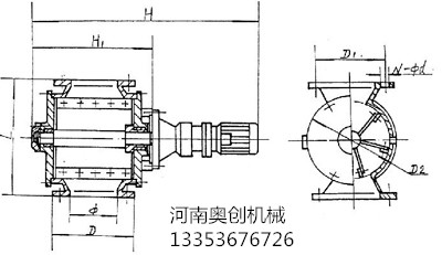葉輪給料機圖紙廠家展示