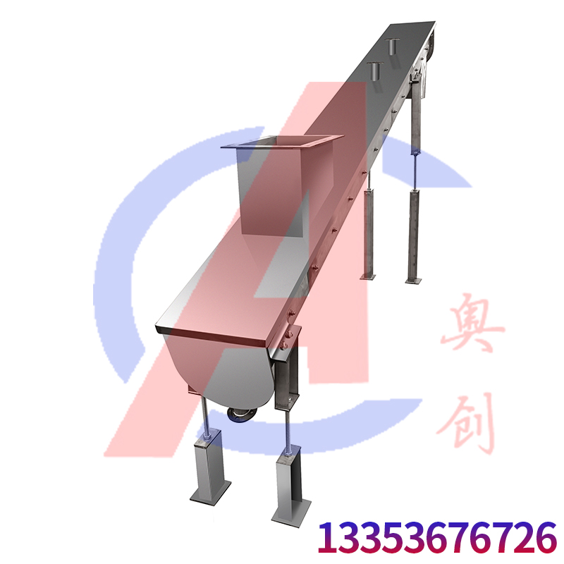 抗纏繞無(wú)軸螺旋不銹鋼輸送機(jī)
